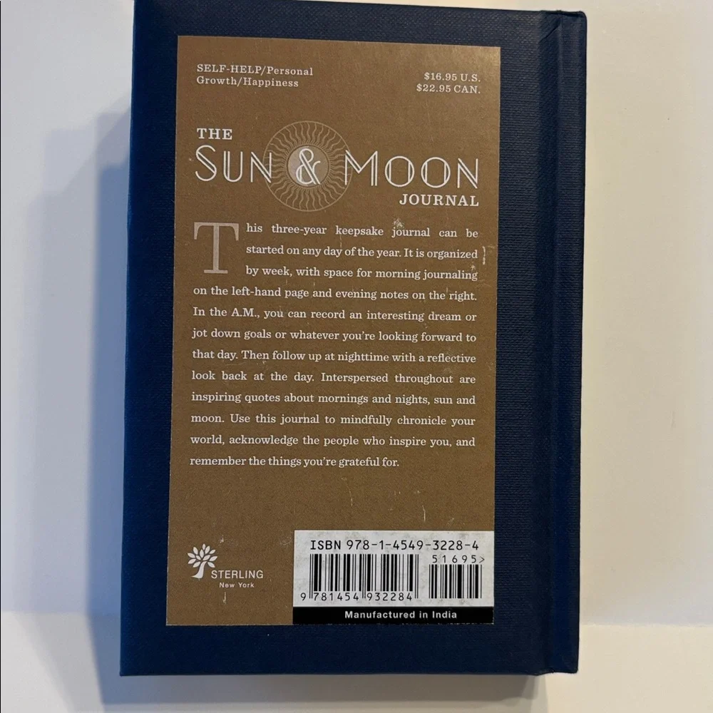 Sterling Publishing Co. Sun & Moon Journal A Three Year Chronicle